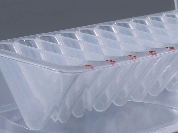 每个通道进行了数字编号，便于识别