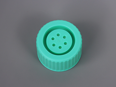 0.22 μm PTFE疏水透气大滤膜盖，利于气体持续交换，同时确保无菌，防止泄漏