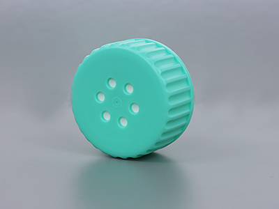 螺旋盖上粗条纹，易于旋入和旋出