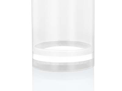 纯化柱体采用一体成型工艺，结构牢固，底部网格配合压环可稳固滤膜，离心时不易破裂