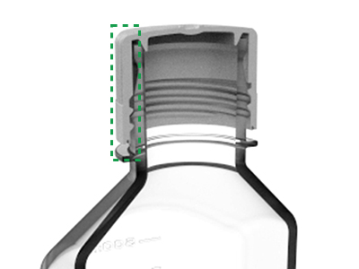 瓶盖双层防漏设计，密封性好